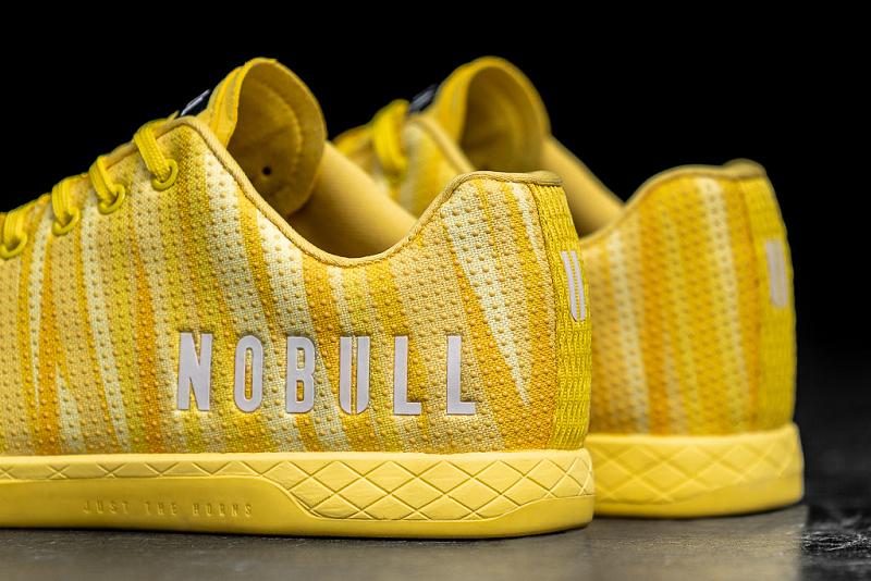 Women's Nobull Lightning Burst Trainers Yellow | SG A2854H